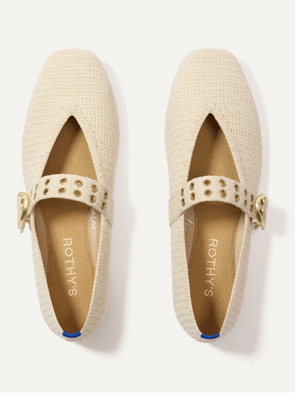 Rothy's The Max Buckle Mary Jane Flats